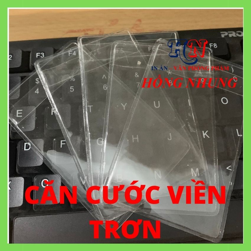 Combo 1 Túi Nhựa Bọc Hộ Khẩu + 1 Căn Cước + 1 Túi Nhựa Bọc Thẻ BHYT, Nhựa Dẻo, Dày, Trong Suốt, Có Nắp.