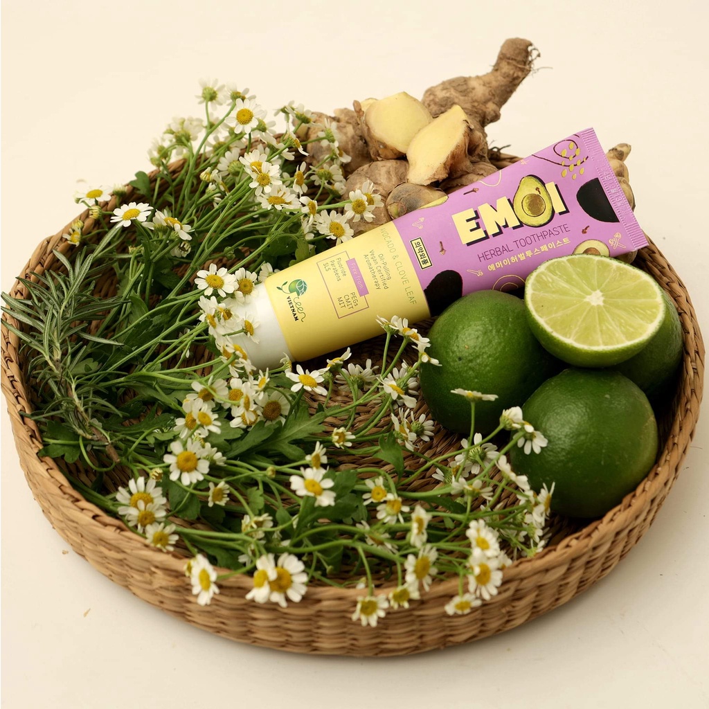 Kem đánh răng thảo mộc EMOI Herbal Toothpaste