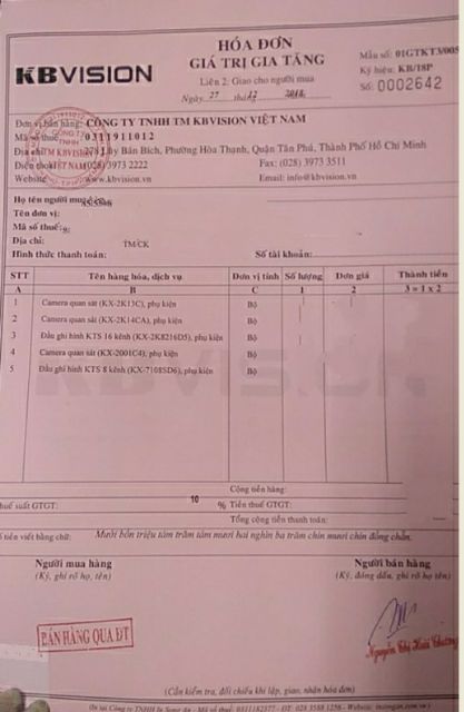 Trọn bộ 4 camera KBVISION 2.0M. Bảo hành 2 năm | BigBuy360 - bigbuy360.vn