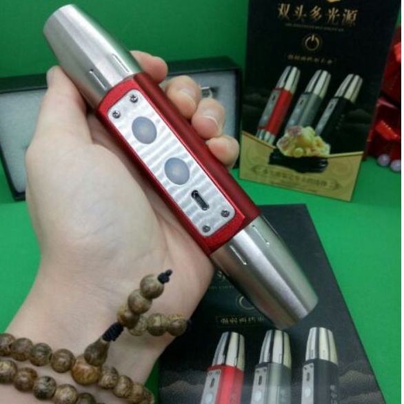 Đèn Pin Soi Đá Quý 4 MÀU CHÍNH HÃNG Siêu Sáng Chuyên Soi Đá, Hổ Phách