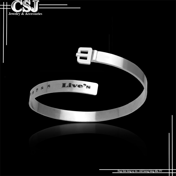 Vòng tay nữ kiểu dây nịt (thắt lưng) cực xinh