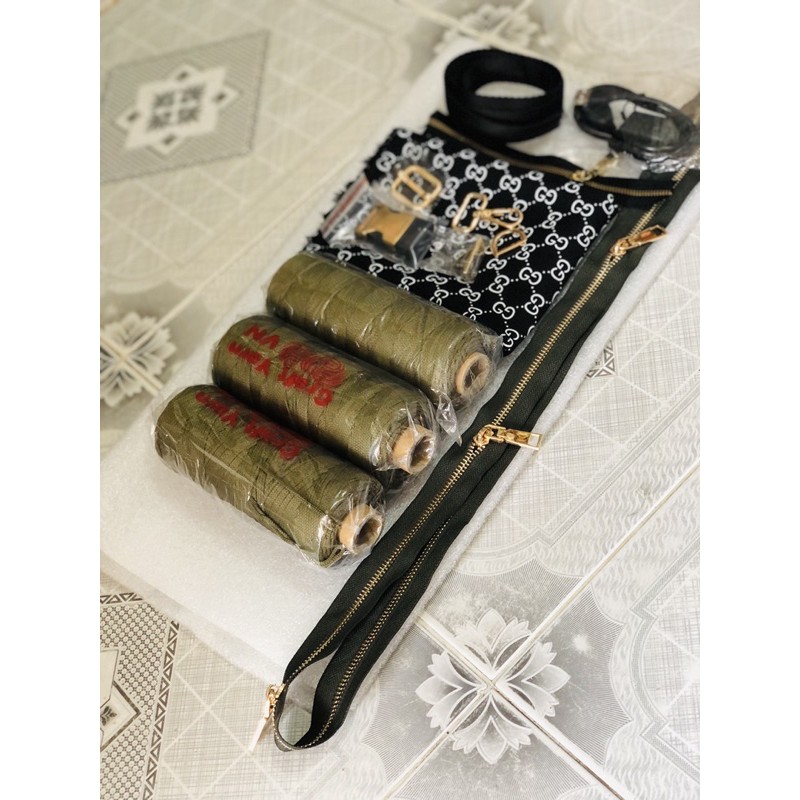 combo phụ kiện túi nam