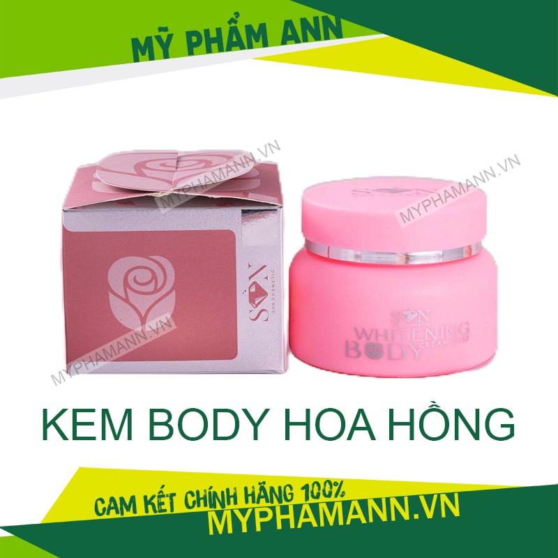 Kem Body Hoa Hồng SON chính hãng Mỹ Phẩm S.O.N Group