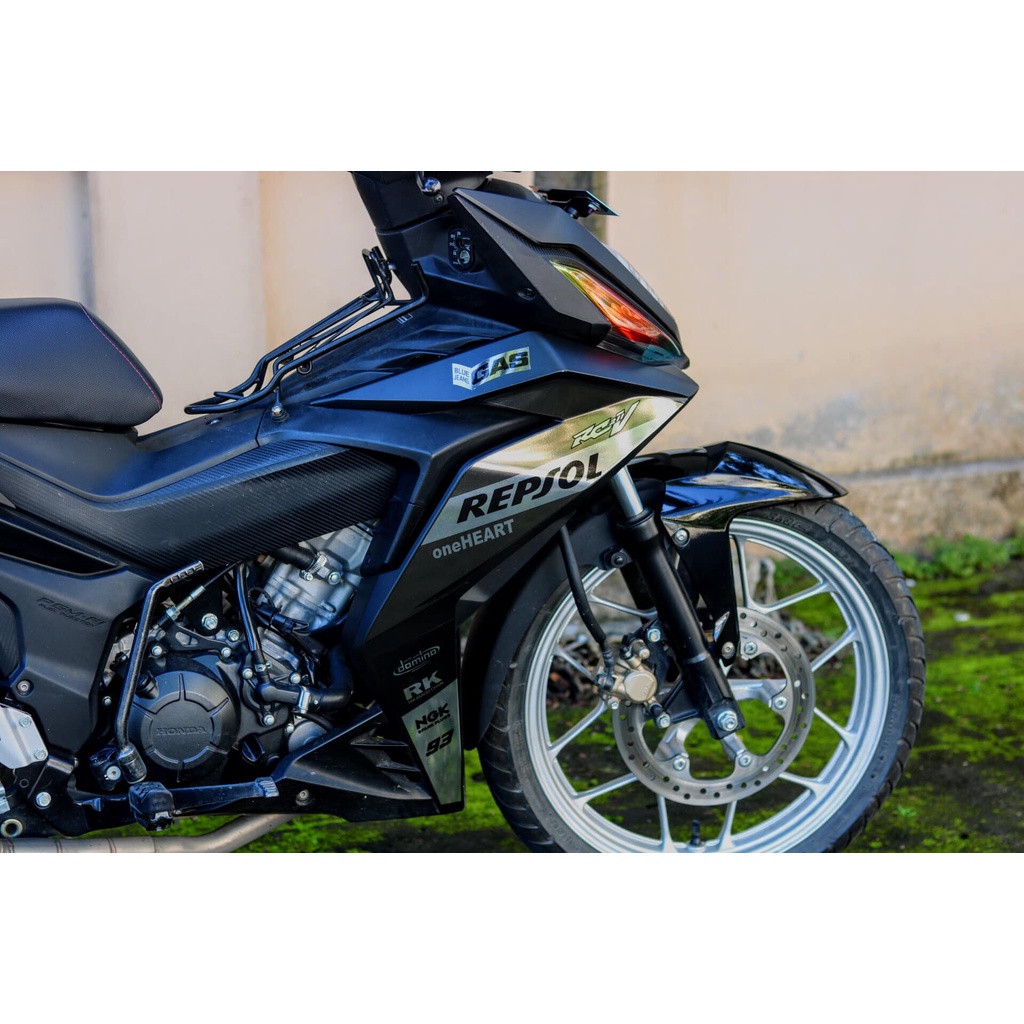 Tem Rời Dán Xe Winner V1 Mẫu Repsol Cực Đẹp, Hàng 3 Lớp Chất Lượng Cao ,Team Decal
