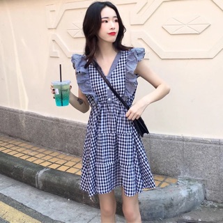 Váy tiểu thư babydoll 2 màu