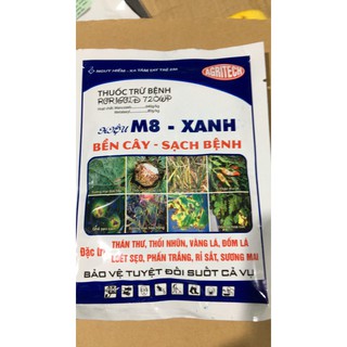Sản phẩm bảo vệ cây trồng M8-XANH gói 45gr Bền cây