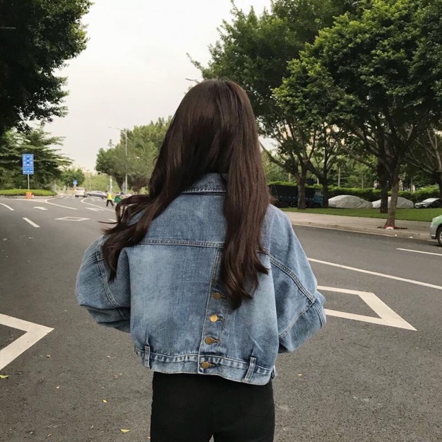 Áo khoác bò cúc sau | BigBuy360 - bigbuy360.vn