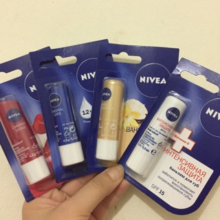 Son dưỡng môi Nivea Nga