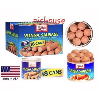 THÙNG 18 HỘP XÚC XÍCH LIBBYS MỸ 07/2025