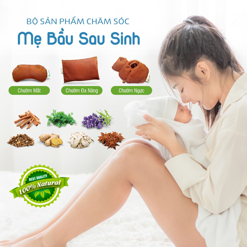 Combo túi chườm Mẹ bầu sau sinh