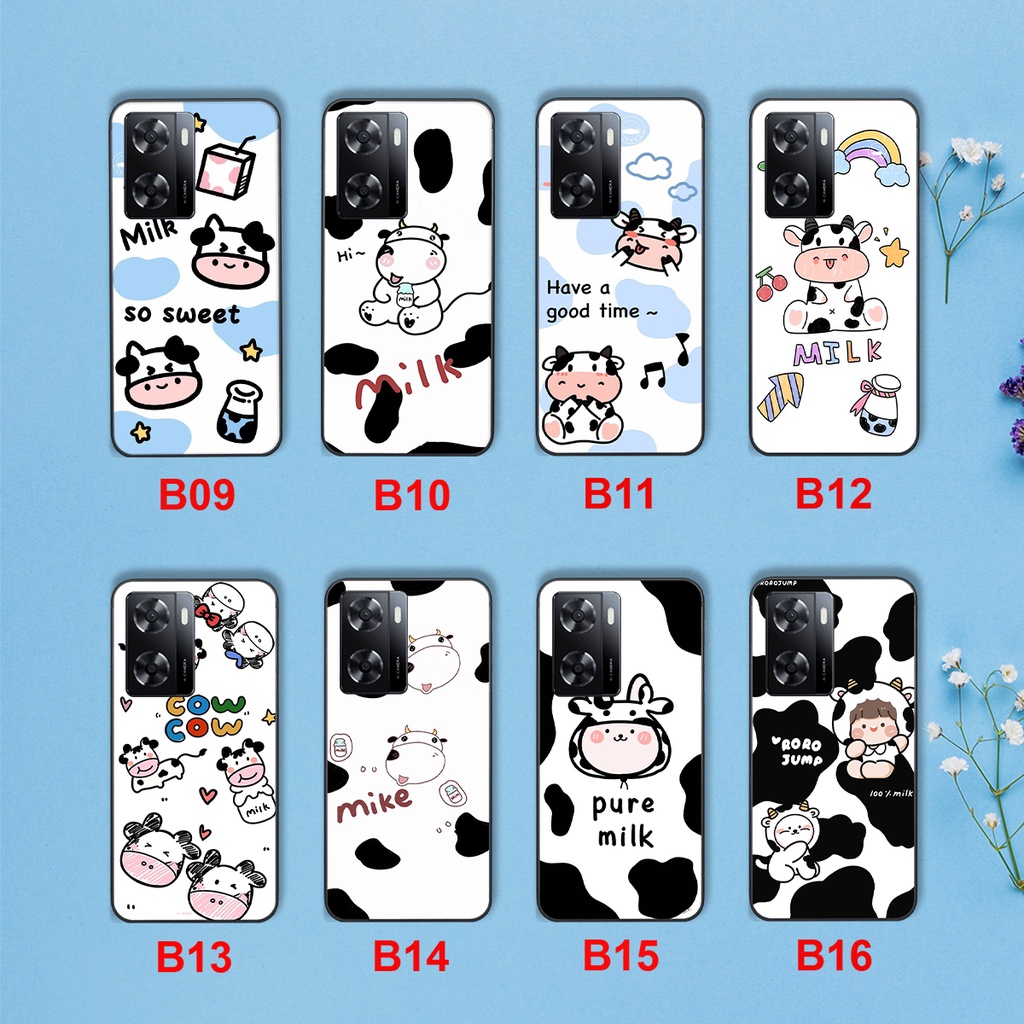 ỐP lưng Oppo A57 4G - Oppo A57 2022 bò sữa bắt trend cực đẹp giá rẻ