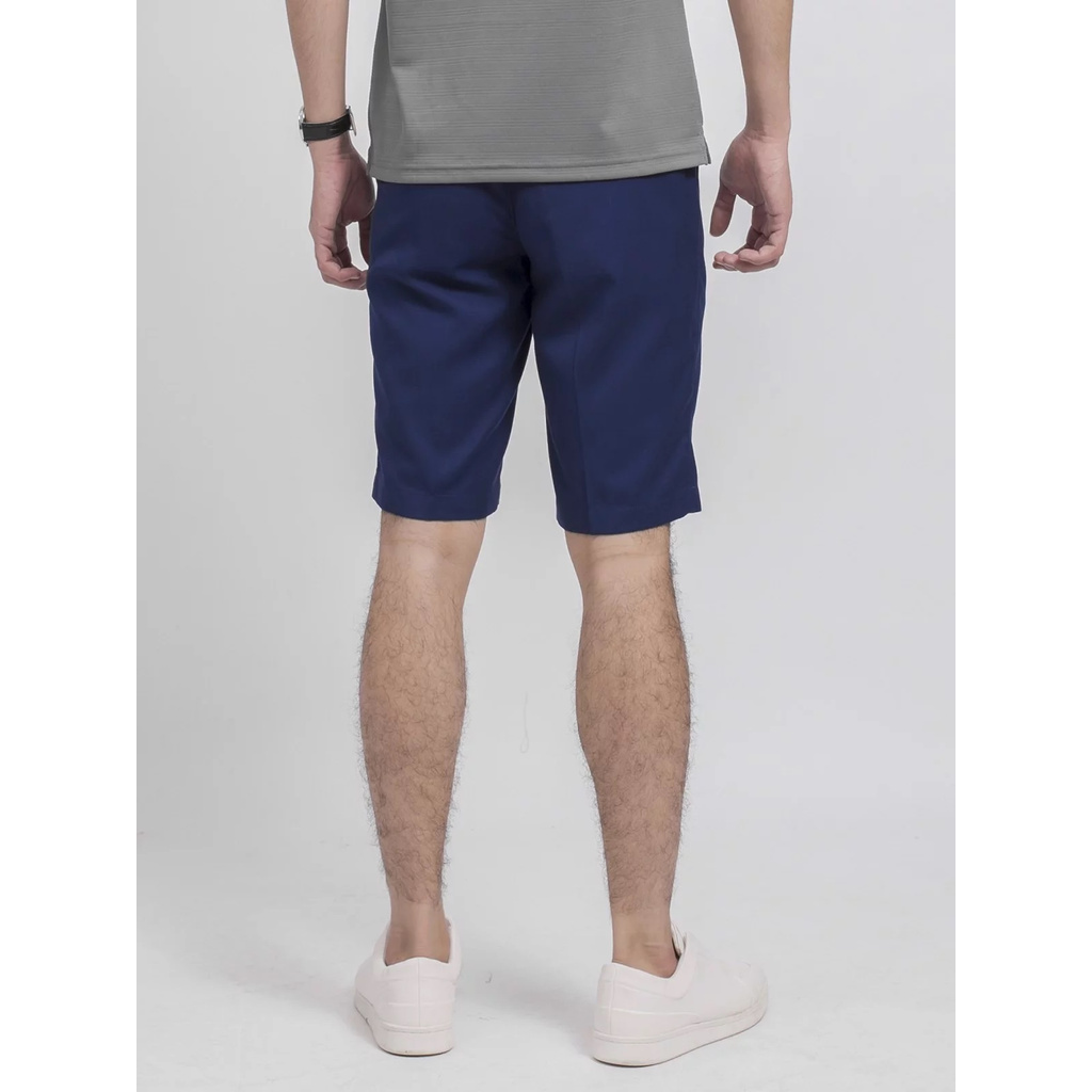 Quần Short Nam Aristino ASO035S9 Quần Short Âu Màu Xanh Tím Than Dáng Regular Fit