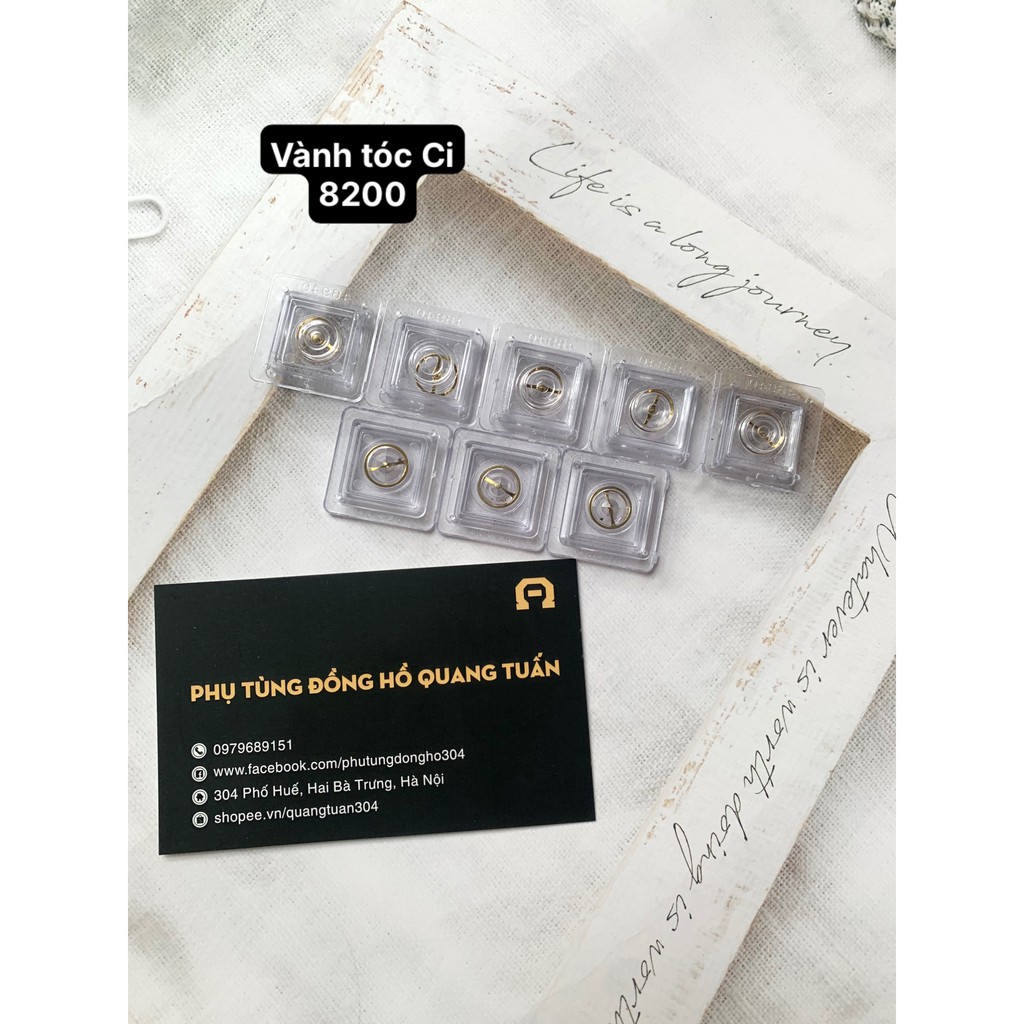 Vành tóc đồng hồ đeo tay cơ của máy Citizen 8200