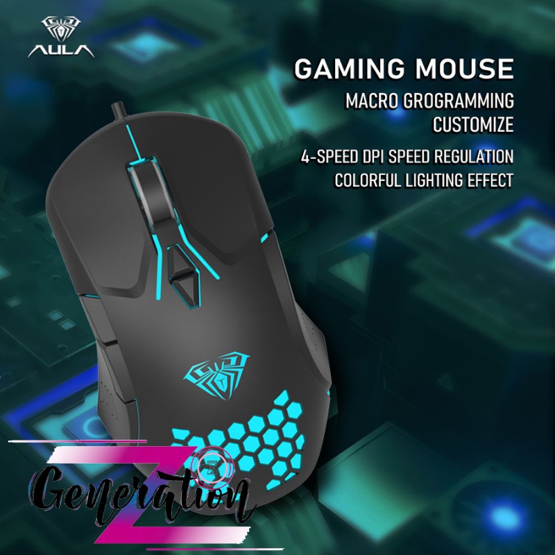 Chuột Chơi Game AULA F809 Dành Cho Máy Tính - Gaming Mouse Aula F809