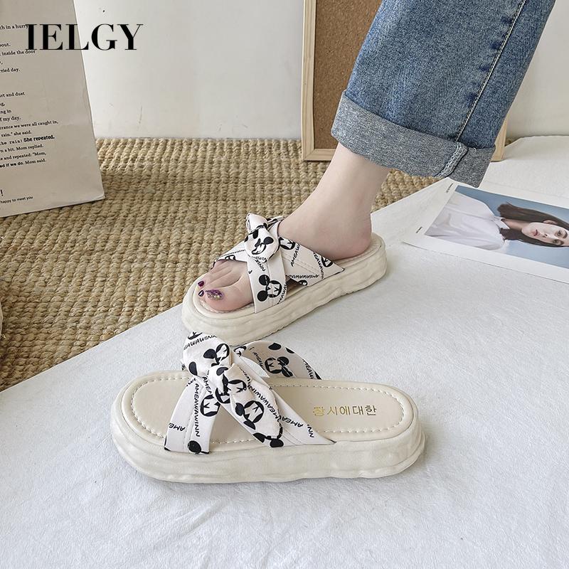 Dép đế IELGY bằng thời trang giản dị cho nữ