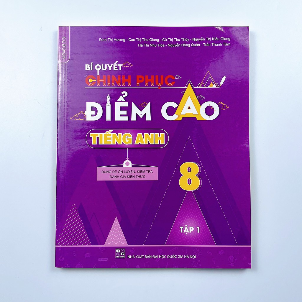 Sách Bí Quyết Chinh Phục Điểm Cao Lớp 8