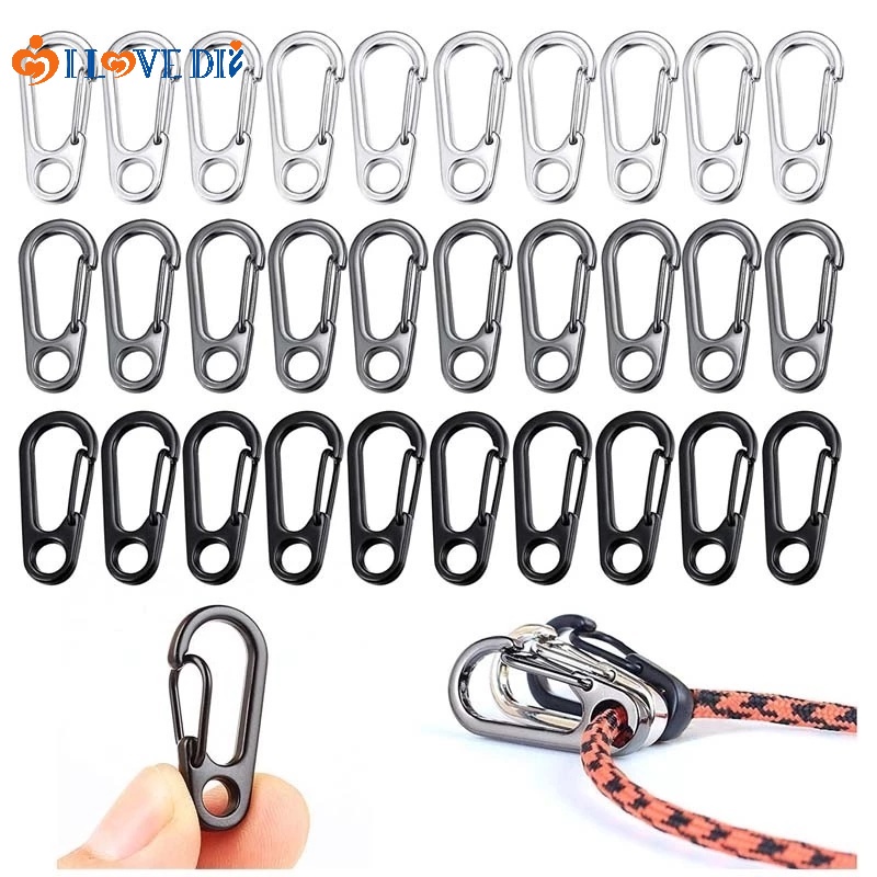 Set 5 Móc Khóa Sinh Tồn Mini Bằng Hợp Kim Kẽm Đa Năng