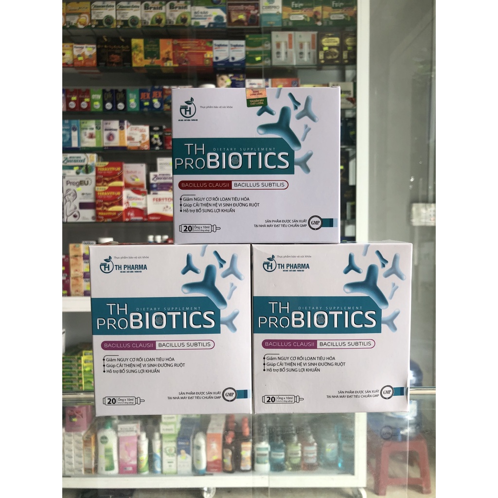 Men vi sinh TH ProBiotics - Giảm nguy cơ rối loạn tiêu hóa (20 ống)