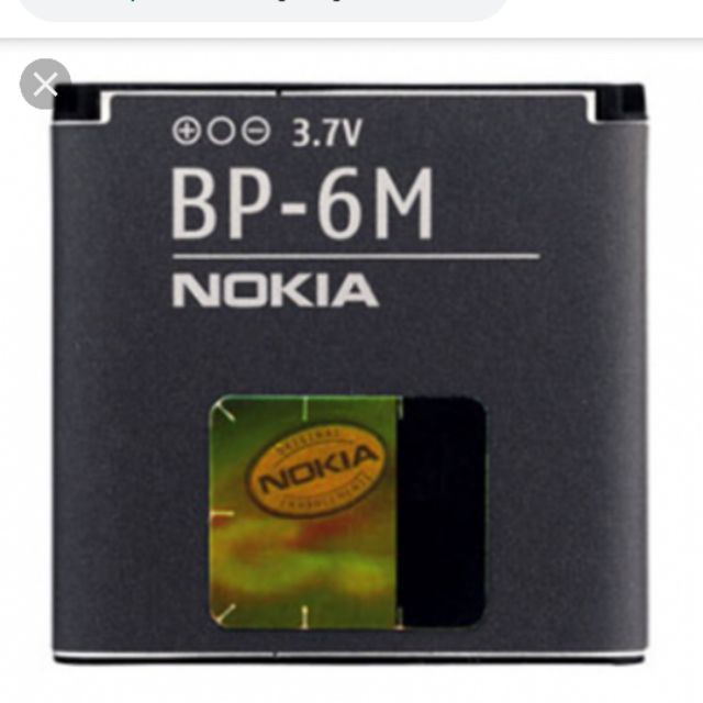 Pin Nokia BP-6M 3250 6151 6233 6234 6280 9300 N73 N77 N93 ...