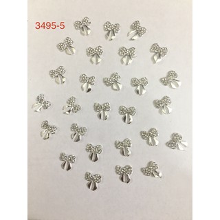 Charm đá gắn móng , charm nơ làm nail