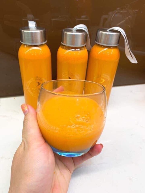 bình detox 500ml THỦY TINH Siêu tiện dụng