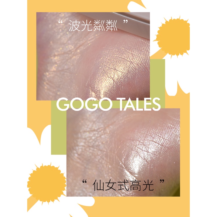 Phấn bắt sáng highlight Gogo Tales GT182 Bản Hoa Cúc nội địa trung