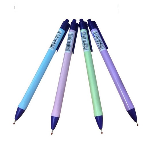 Bút bi mực dầu ngòi 0.5mm M&amp;G - ABPW3078/ ABPW3079 mực xanh,đen,đỏ (1cây)