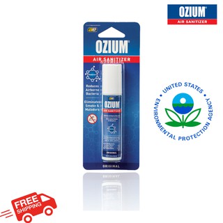 Bình Xịt Khử Mùi Xe Hơi Ozium Air Sanitizer Spray Cỡ Nhỏ - Thương Hiệu Khử Mùi Số 1 Tại Mỹ - Hàng Nhập Khẩu Chính Hãng