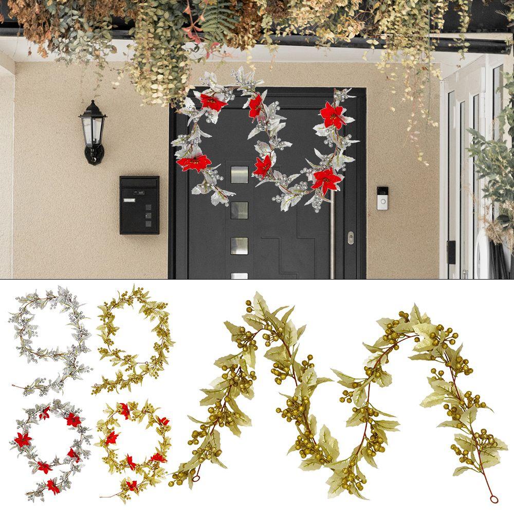 Dây Lá Giả 24 Lá Trang Trí Giáng Sinh / Đám Cưới DIY