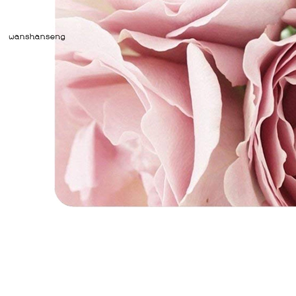 Tấm Lót Chuột Hình Chữ Nhật Mềm Mại Chống Trượt In Họa Tiết Hoa | BigBuy360 - bigbuy360.vn