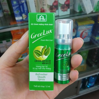 Greelux xịt thảo dược thơm miệng