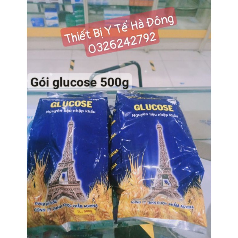 Đường thanh nhiệt Glucose - Giải độc lợi tiểu - Thay thế đường kính - 500g và 200g Chính hãng