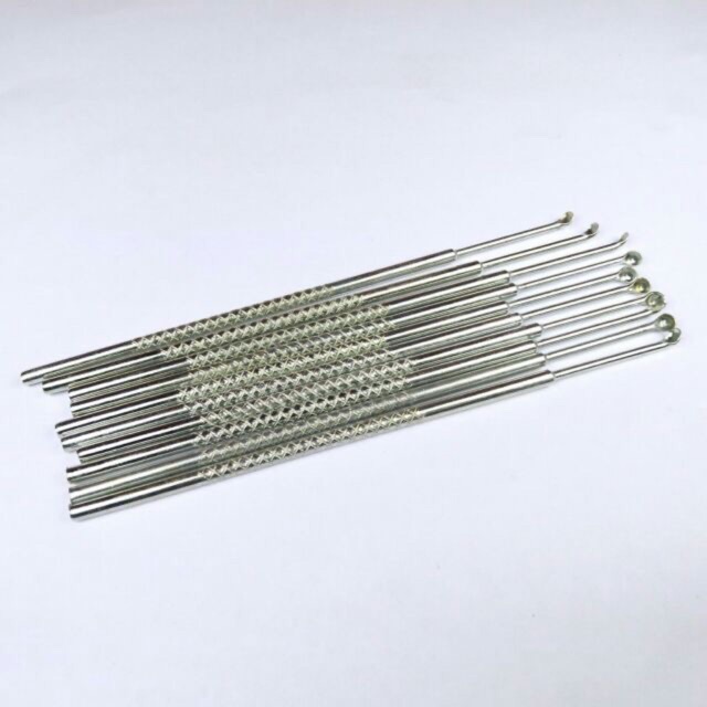 Set 10 cây móc TAI INOX, Gỗ Các Loại