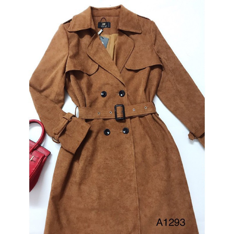 [ xả kho ] MiD Áo dạ hai lớp A1293 kèm đai cao cấp Mie Design kèm ảnh thật