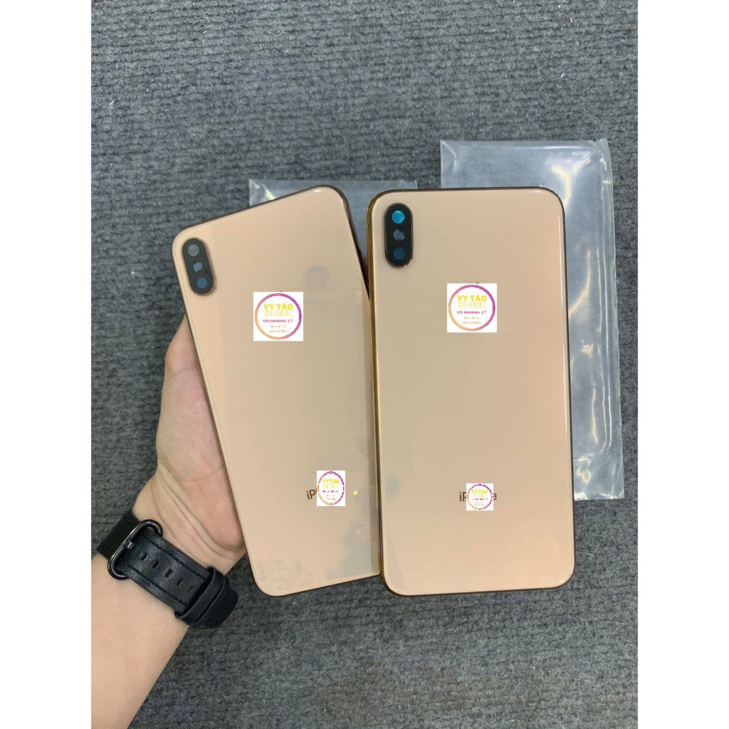 Vỏ sườn zin mới 100% dành cho ip XS MAX màu vàng gold