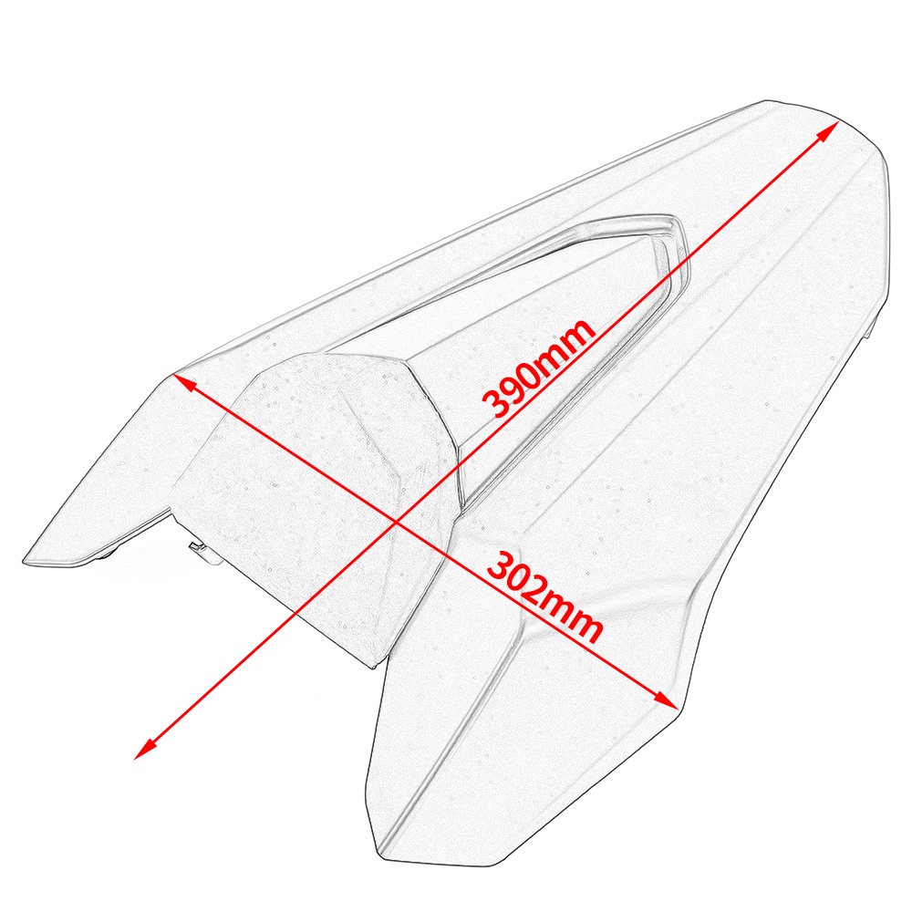 Ốp Yên Sau Chất Lượng Cao Cho Xe Mô Tô HONDA CBR650R CB650R 2019 2020 CBR 650R
