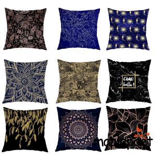 d❃♪Pillow Covers, Modern Style Decorative Cushion Covers for Sofa Couch Chair Decor*