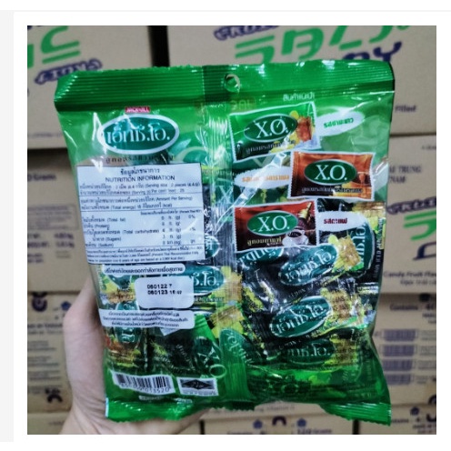 Kẹo xo chanh Thái Lan 110g  date mới hàng mới về