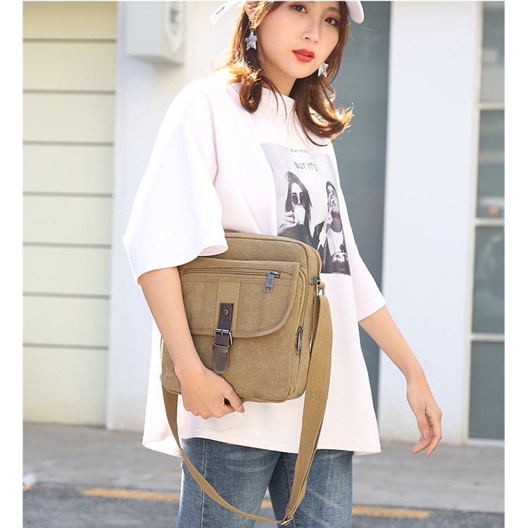 Túi đeo chéo vải cao cấp chống bán bẩn bán bụi, bền đẹp không phai màu | BigBuy360 - bigbuy360.vn