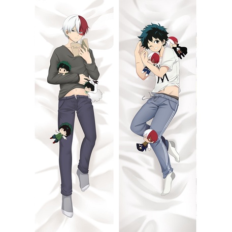 Vỏ Gối Vuông In Hình Nhân Vật Todoroki Shoto Dakimakura Trong Phim Anime My Hero Academia