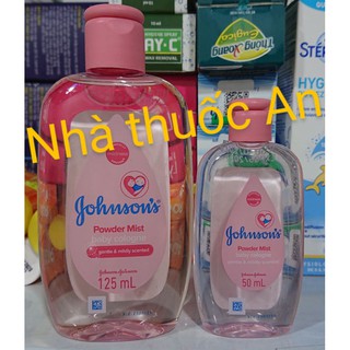 Nước hoa Johnson baby 50ml 125m màu hồng