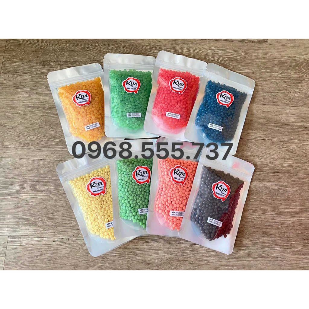 (Free que gỗ) Sáp wax lông nóng dạng hạt đậu Viên Hard Wax Beans 100g | BigBuy360 - bigbuy360.vn