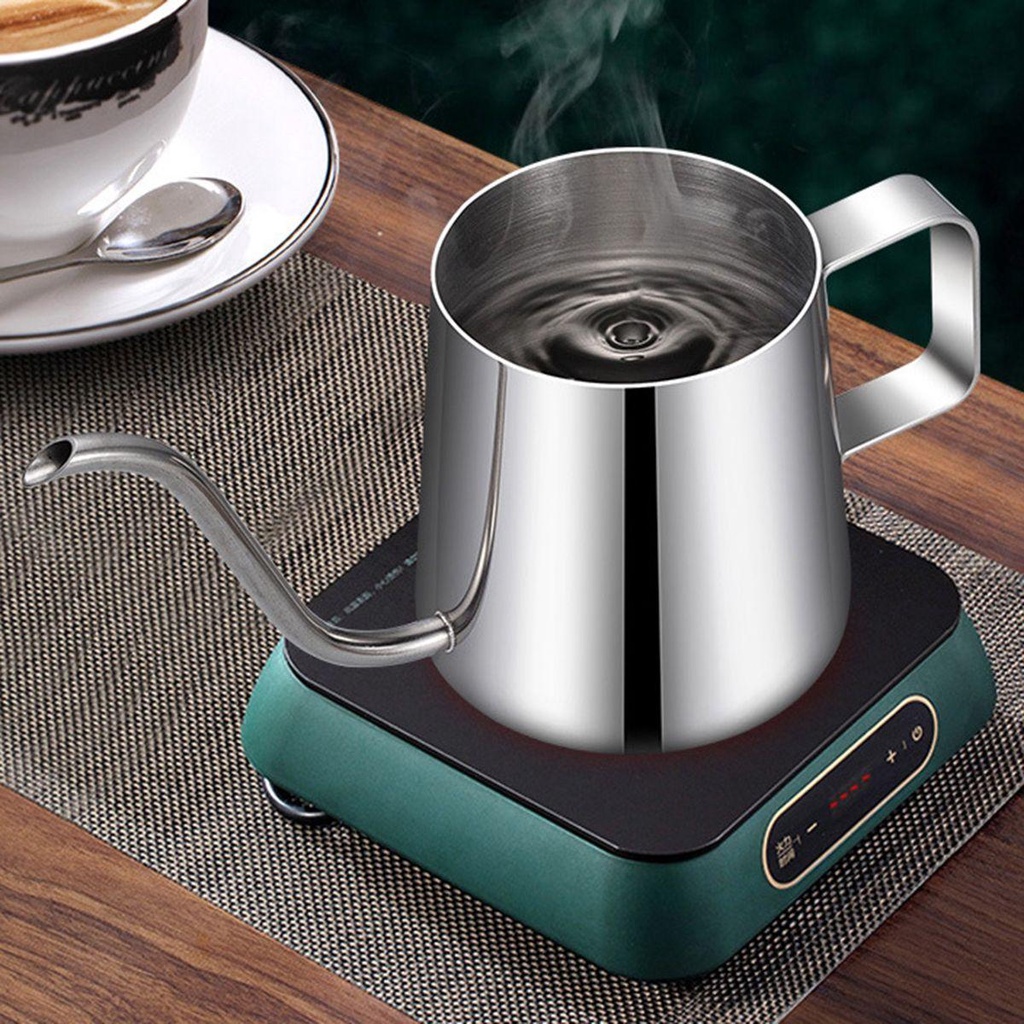 Bình Pha Cà Phê Bằng Thép Không Gỉ Với Tay Cầm Dài 350ml