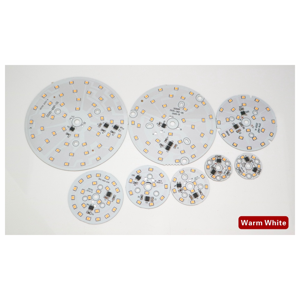 Chip Đèn LED Downlight 3W 5W 7W 9W 12W 15W 18W AC 220V-240V 2835SMD Ánh Sáng Trắng Ấm / Lạnh