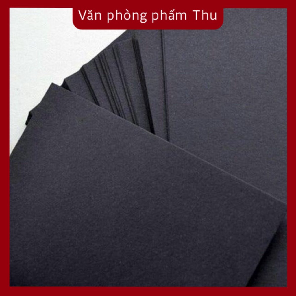 Giấy A4 màu đen Grand 150gsm Premium Color Paper