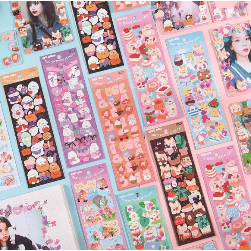 Set Sticker Decor Top Bling Bling