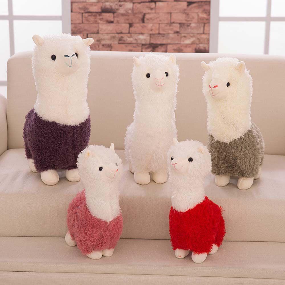 Thú Nhồi Bông Hình Lạc Đà Alpaca 28cm Dễ Thương