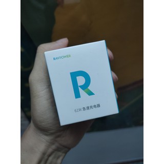 Sạc Ravpower 1 cổng Usb-c 61W hỗ trợ sạc nhanh PD 3.0 - Công Nghệ GaN RP-PC112 - Bảo hành 12 tháng