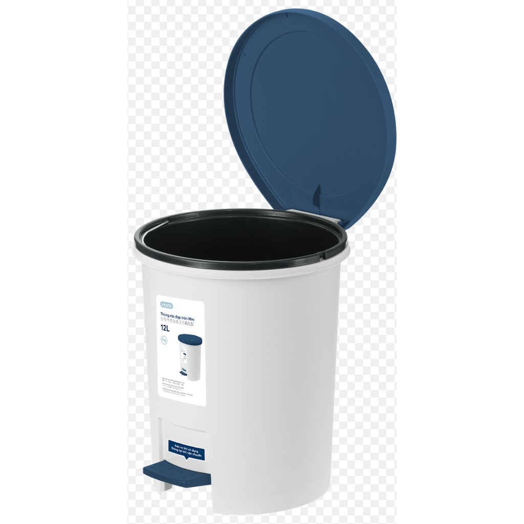 Thùng rác đạp tròn Hiro 12L