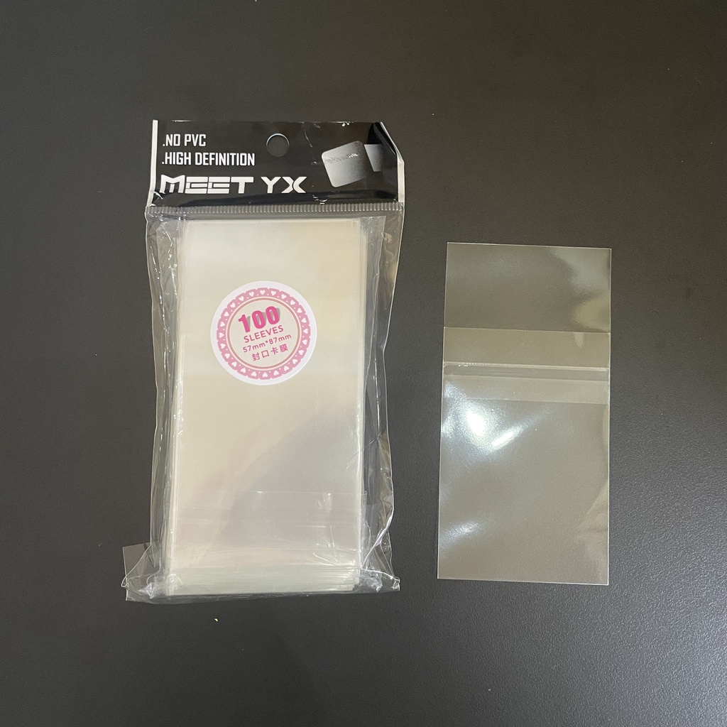 Sleeve card MeeT/ Meet YX bảo vệ card - túi đựng ảnh card/thẻ bài Yugioh, anime chính hãng